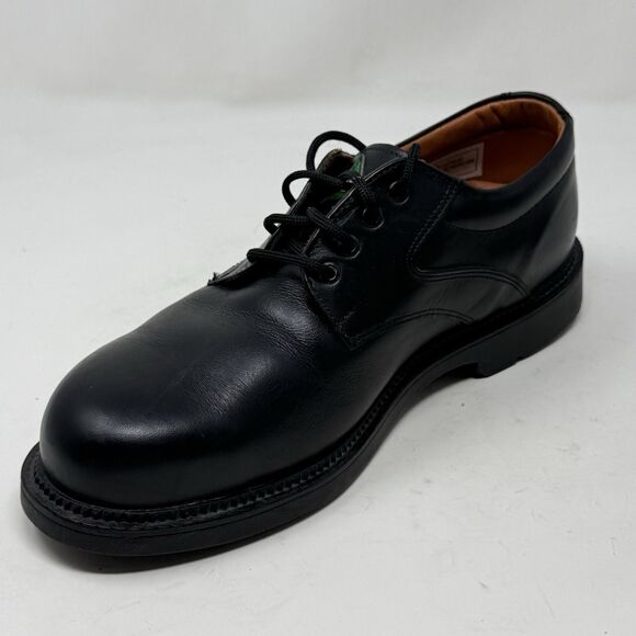 Mellow Walk Keele Safety Shoes Oxfords Mens 9 EE Wide Black Leather Restaurant - Picture 7 of 16